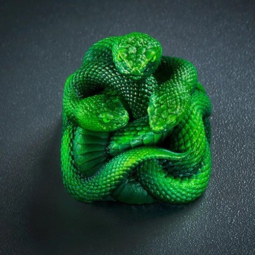 Razer Artisan Keycap Triple Headed Snake Edition - Limited Edition
