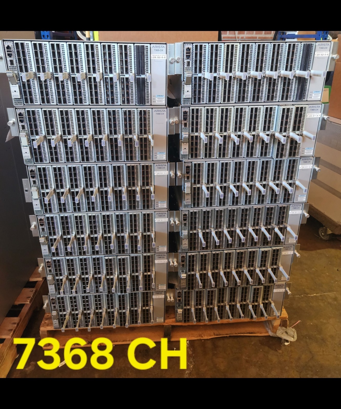 Arista DCS-7368-CH + DCS-7368X4-SC + 8X DCS-7368-16C 100G (BUNDLE/COMBO)