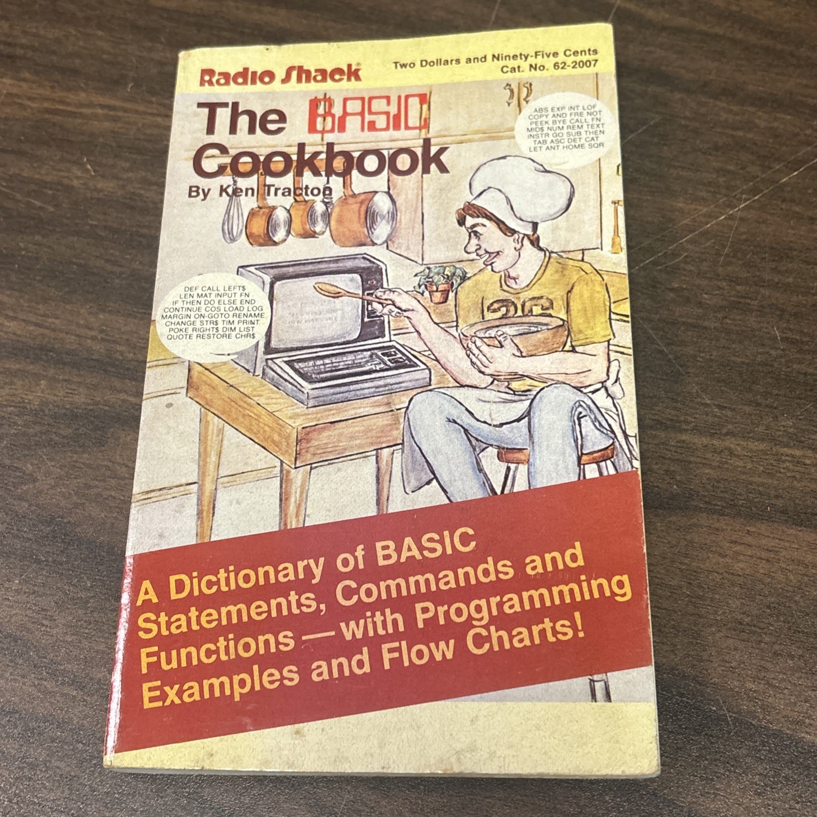 Radio Shack The BASIC Cookbook Ken Tracton TRS-80 Programming Book