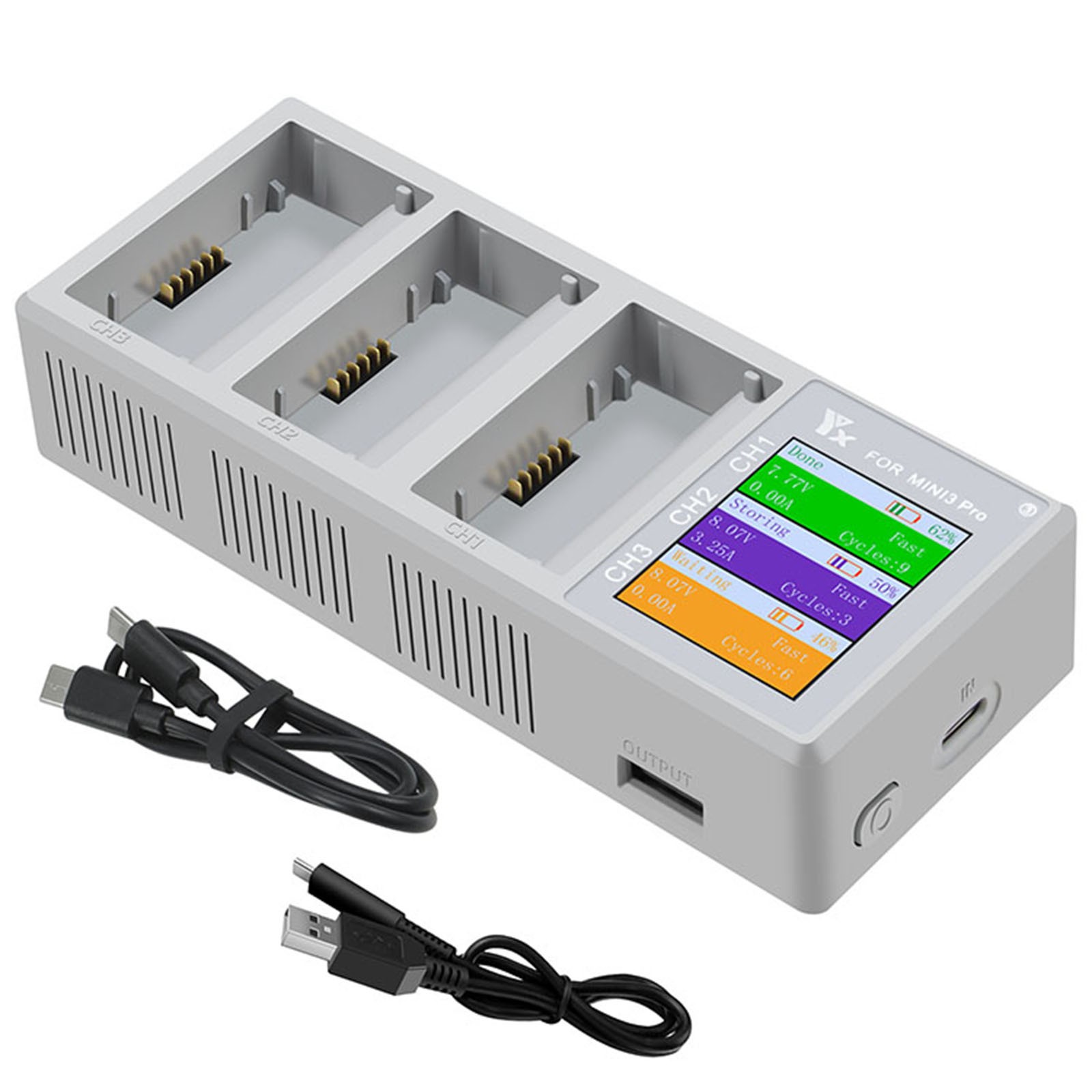 Intelligent Flight Battery Charger Charging Hub For DJI Mini 3 Pro/Mini 3 Drone
