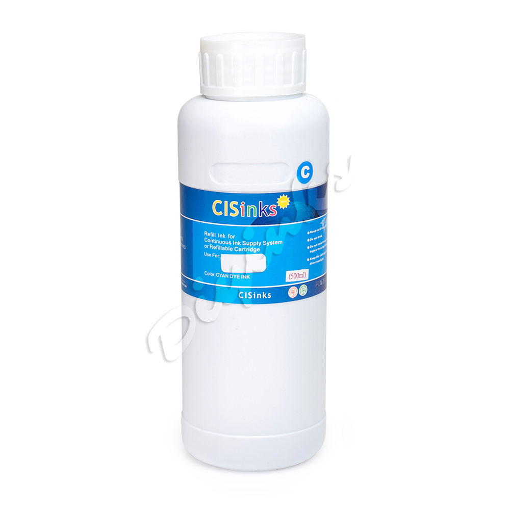 500ML CYAN Large INK Refill Bottle alternative for Stylus Photo R280 R380