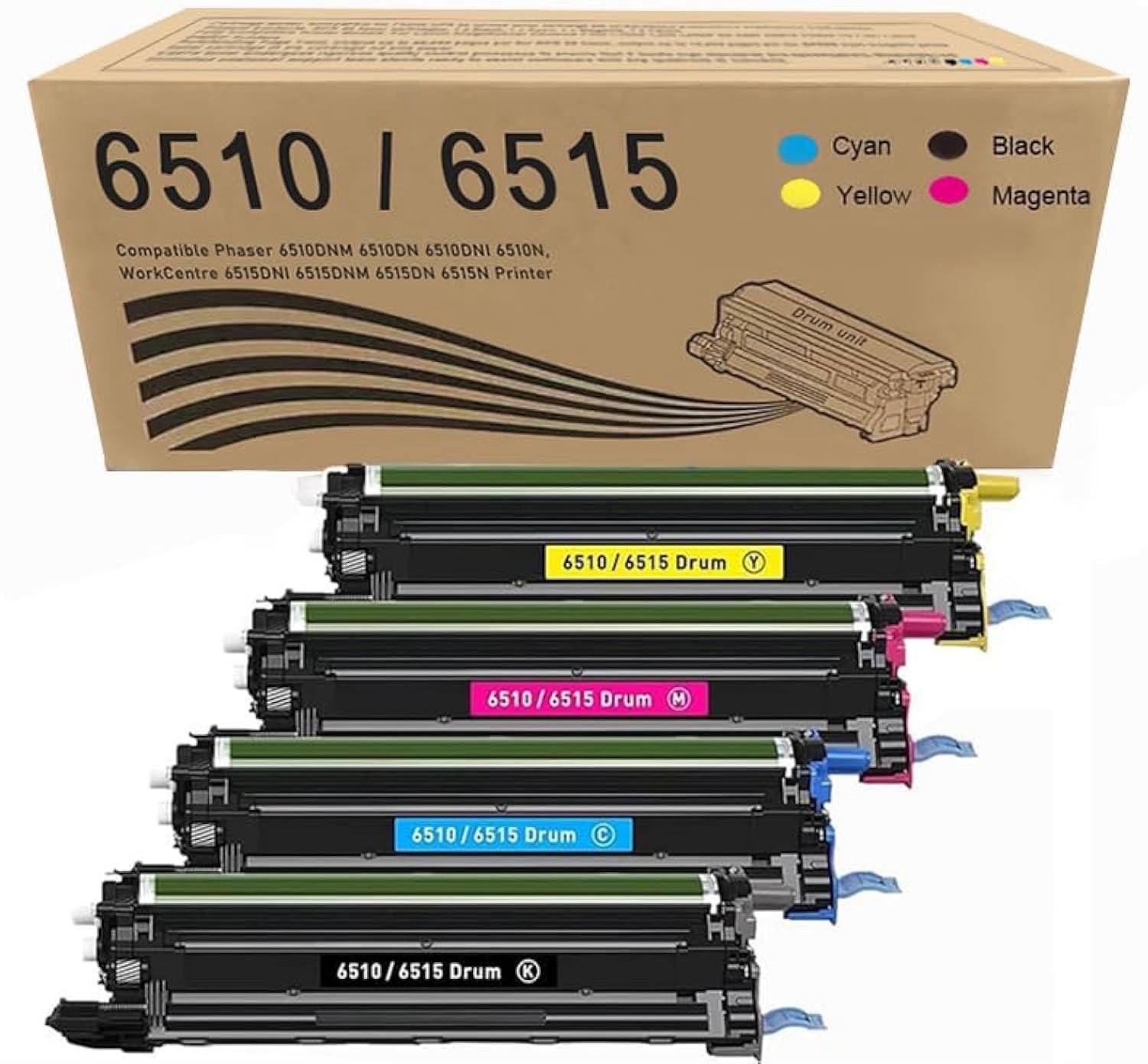 6510 6515 Drum Cartridges Compatible With Xerox Phaser 6510 WorkCentre 6515