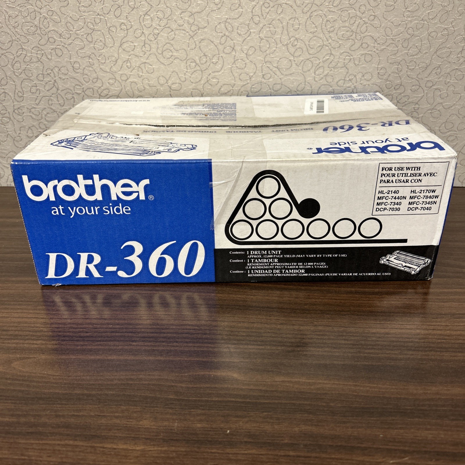 Brother DR-360 Genuine Drum Unit HL-2170W MFC-7440N Open Box