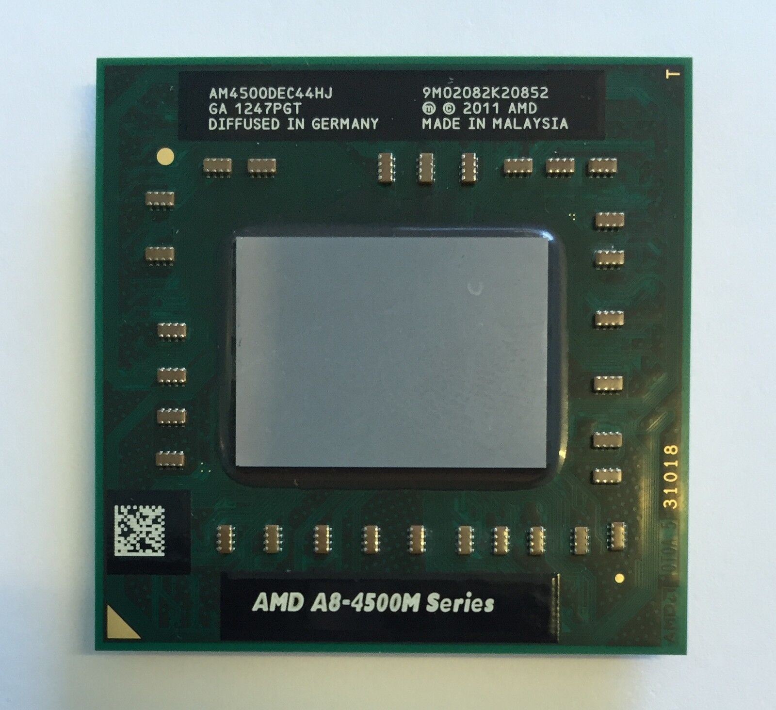  AMD A8-Series 1.9 GHz Quad Core Mobile CPU A8-4500M Socket FS1 AM4500DEC44HJ