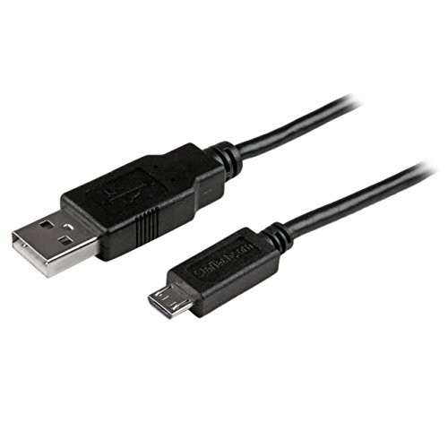 Startech USBAUB6BK 6ft USB A to Micro B Cable Black
