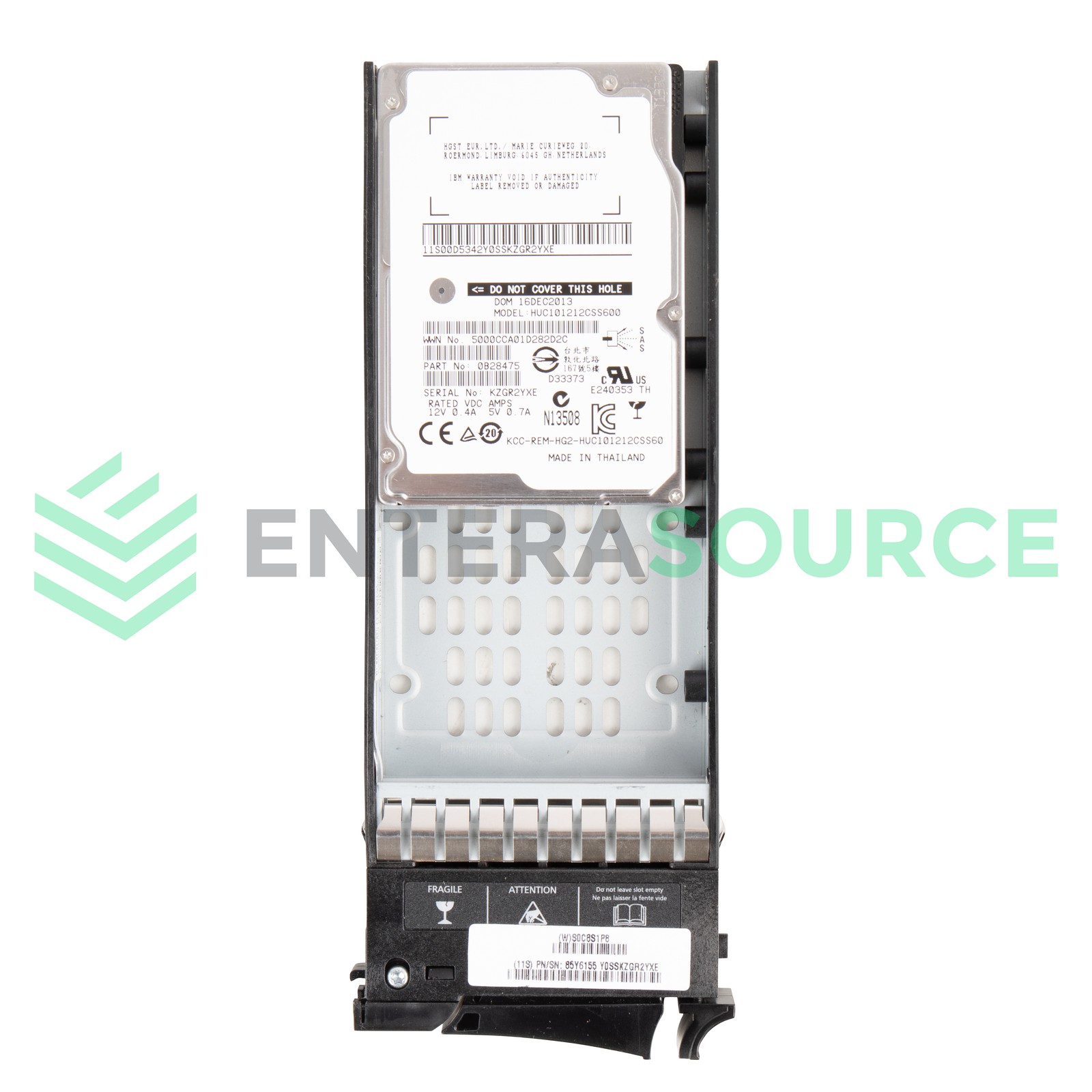 IBM 85Y6156 V7000 1.2TB 10K SAS 2.5" 6Gbps Hard Drive