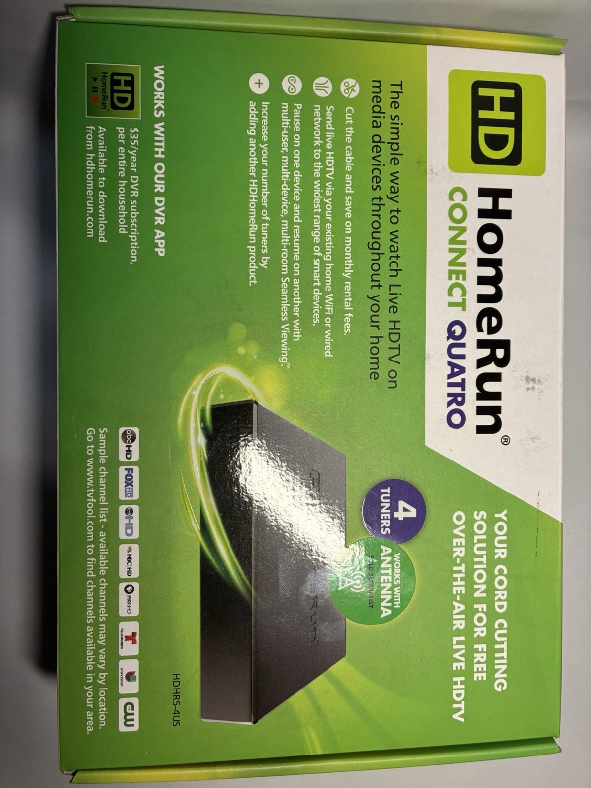 Silicondust Hdhomerun Connect Quatro 4 Tuners (Unused/open Box)