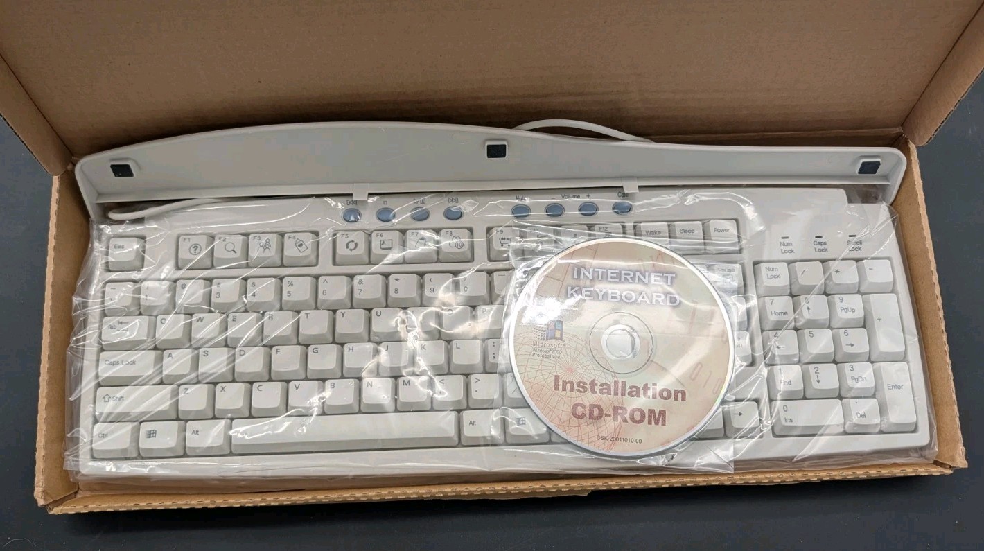 Vintage Eagle-Touch MCK-2000 Internet Media Keyboard - New