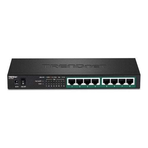 TRENDnet TPE-TG83 8-Port Gigabit PoE+ Switch 65W Unmanaged Metal Desktop