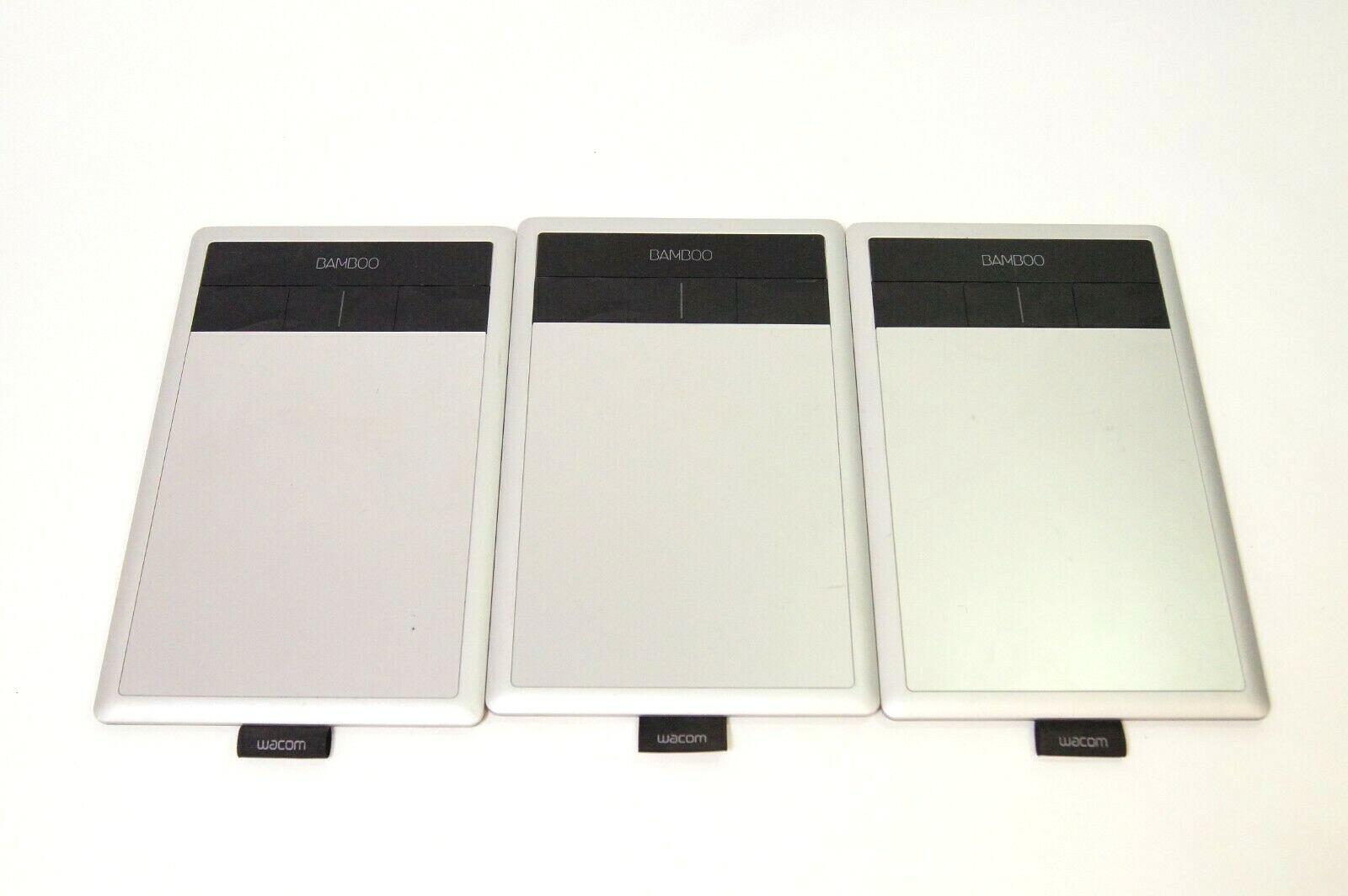 Lot of 3 Wacom Bamboo CTH-470 Drawing Graphics Tablet  -Tested - Working
