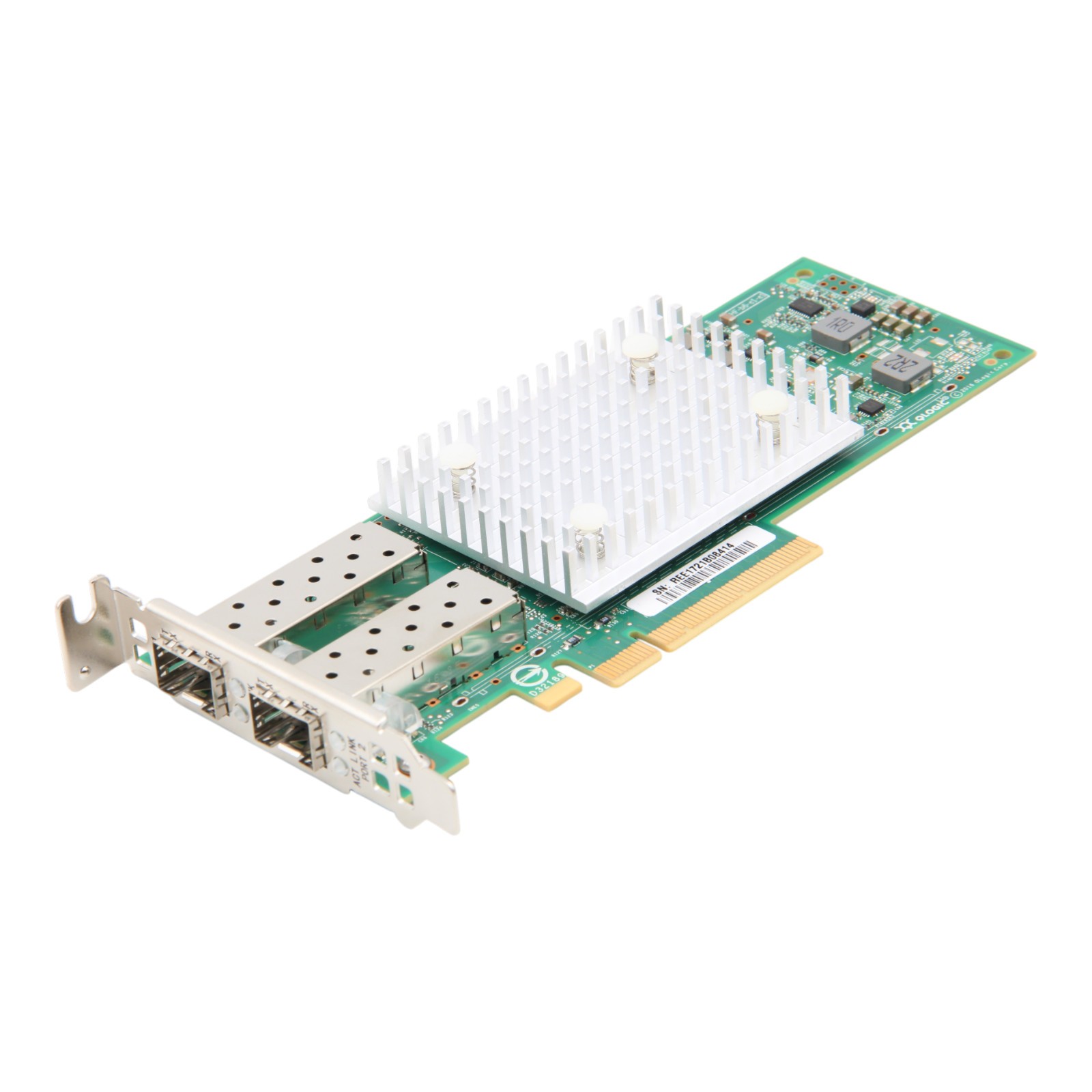 Dell QLogic 0R491V QL41262HLCU-DE 2x 10/25GbE SFP28 Low Profile Network Adapter