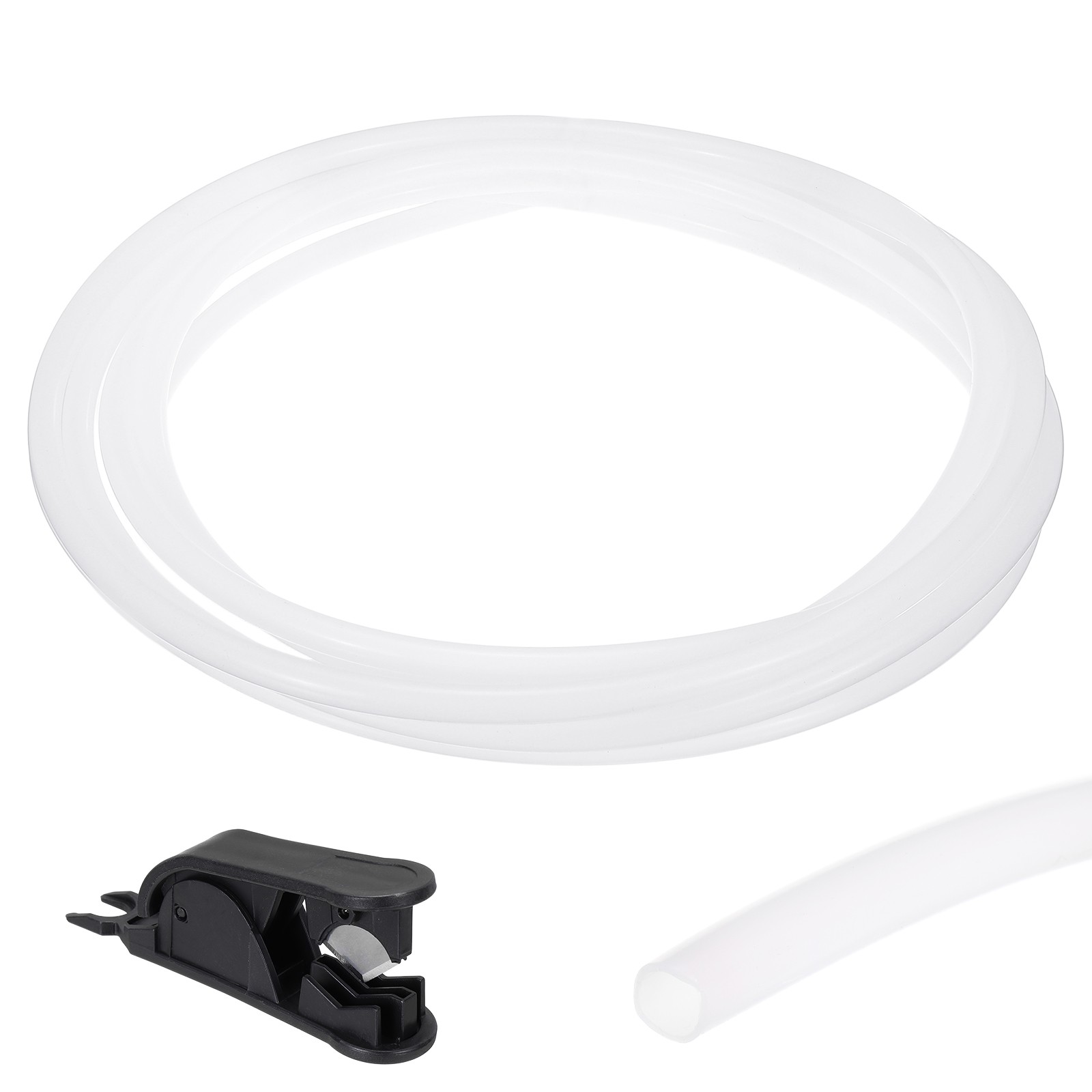 16.4 ft Tubing 10mm ID x 12mm OD with Cutter Milky White