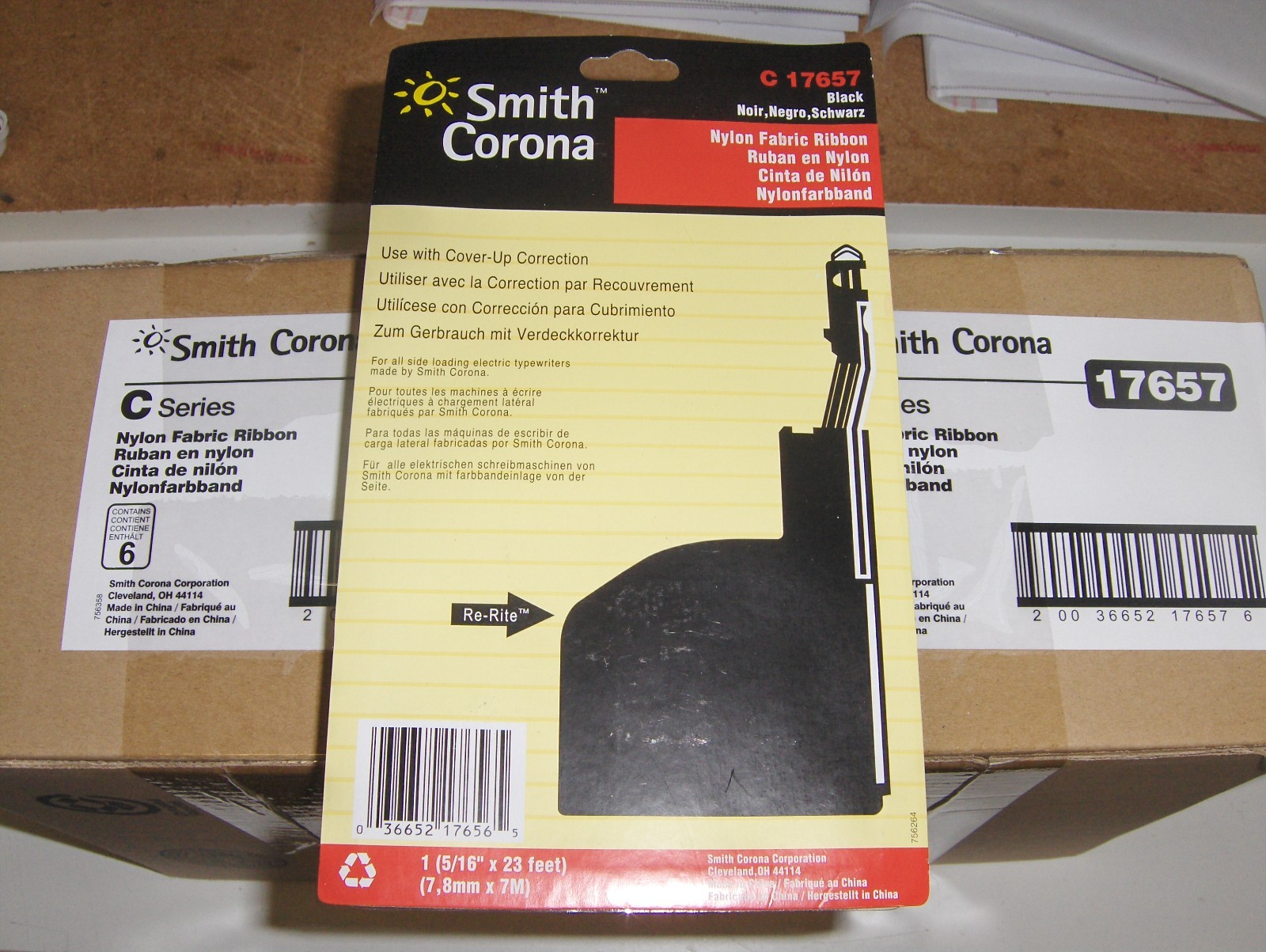 Smith Corona Enterprise II, SC Enterprise II - Black Typewriter Ribbon Cartridge
