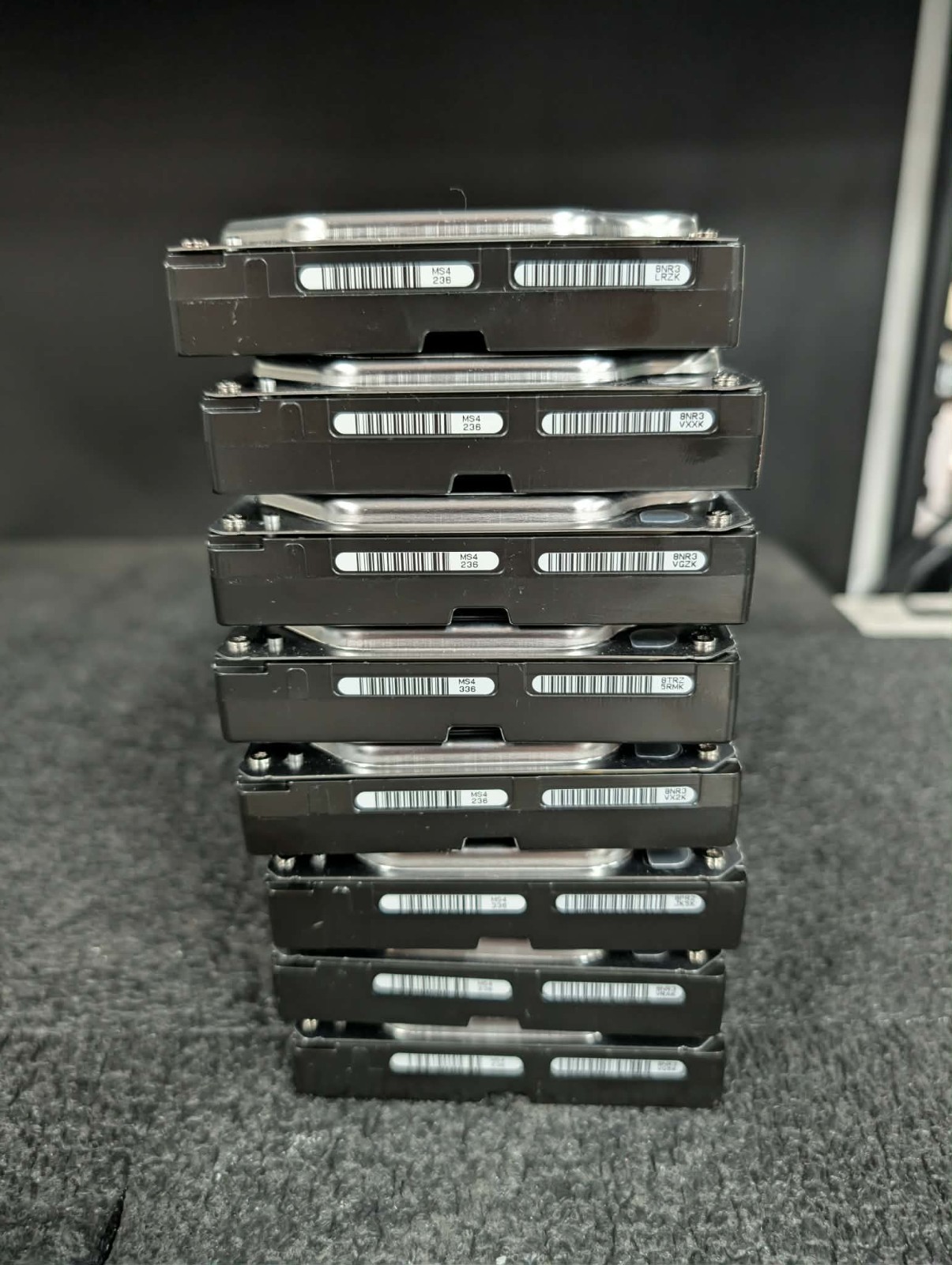 Lot of 8 Dell RXJWX DT01ACA050 500GB 7.2K RPM 32MB Cache 6 Gb/s SATA 3.5" HDD