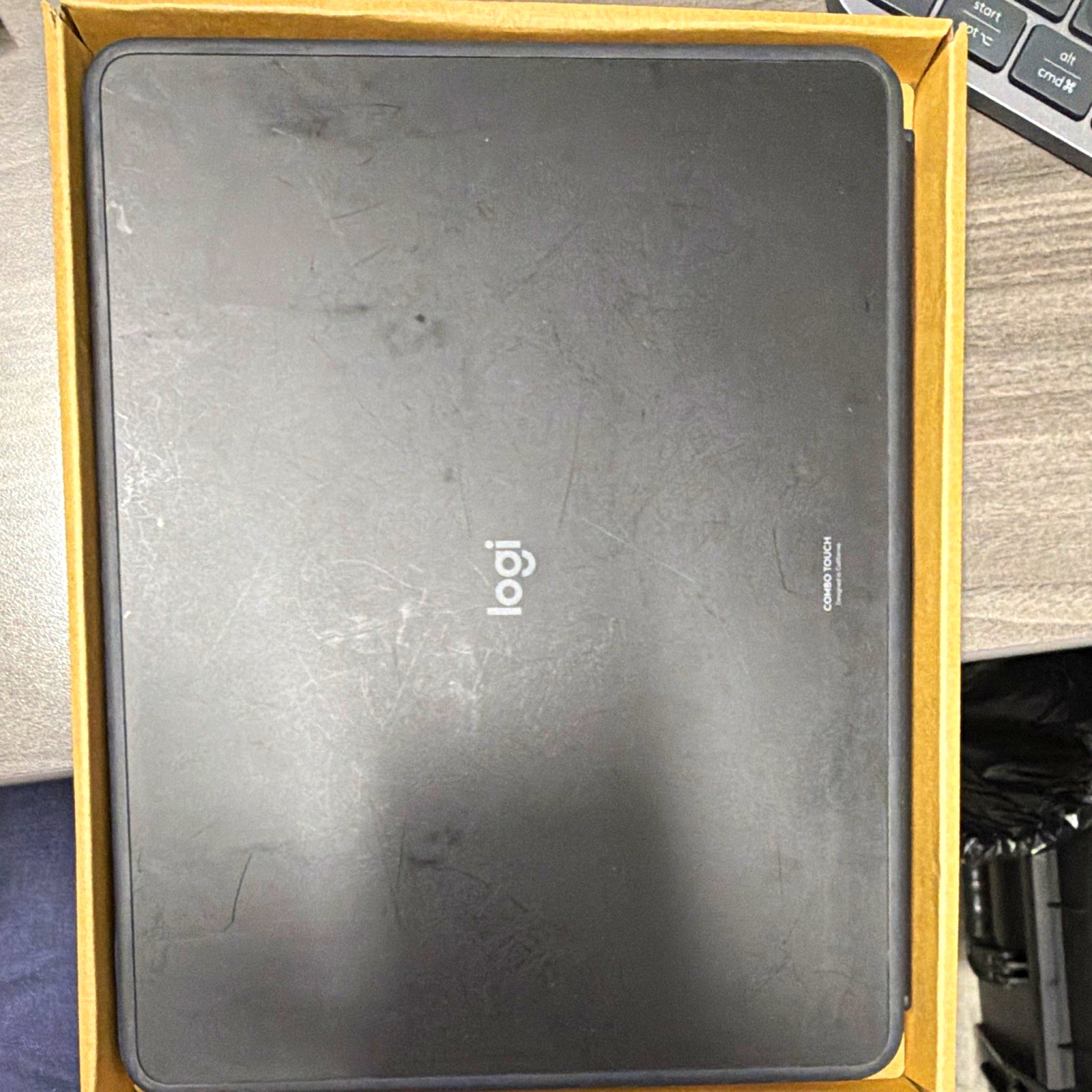 Logitech Folio Touch Tablet Folio Case Cover, Black