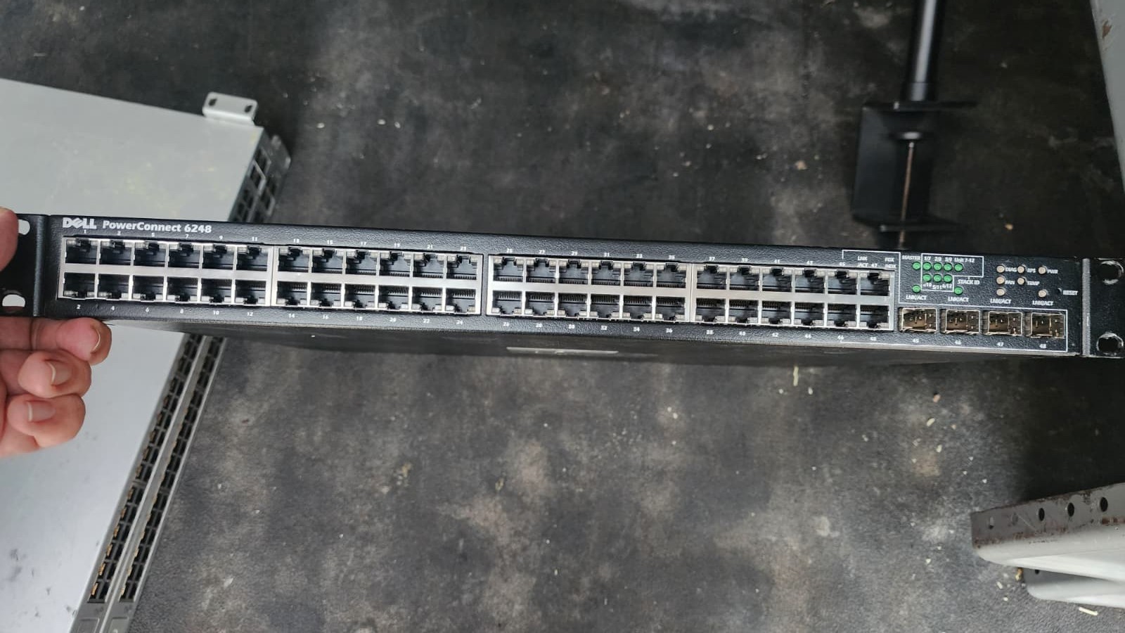 DELL POWERCONNECT 6248 Gigabit Managed Network Switch ** USED GOOD**
