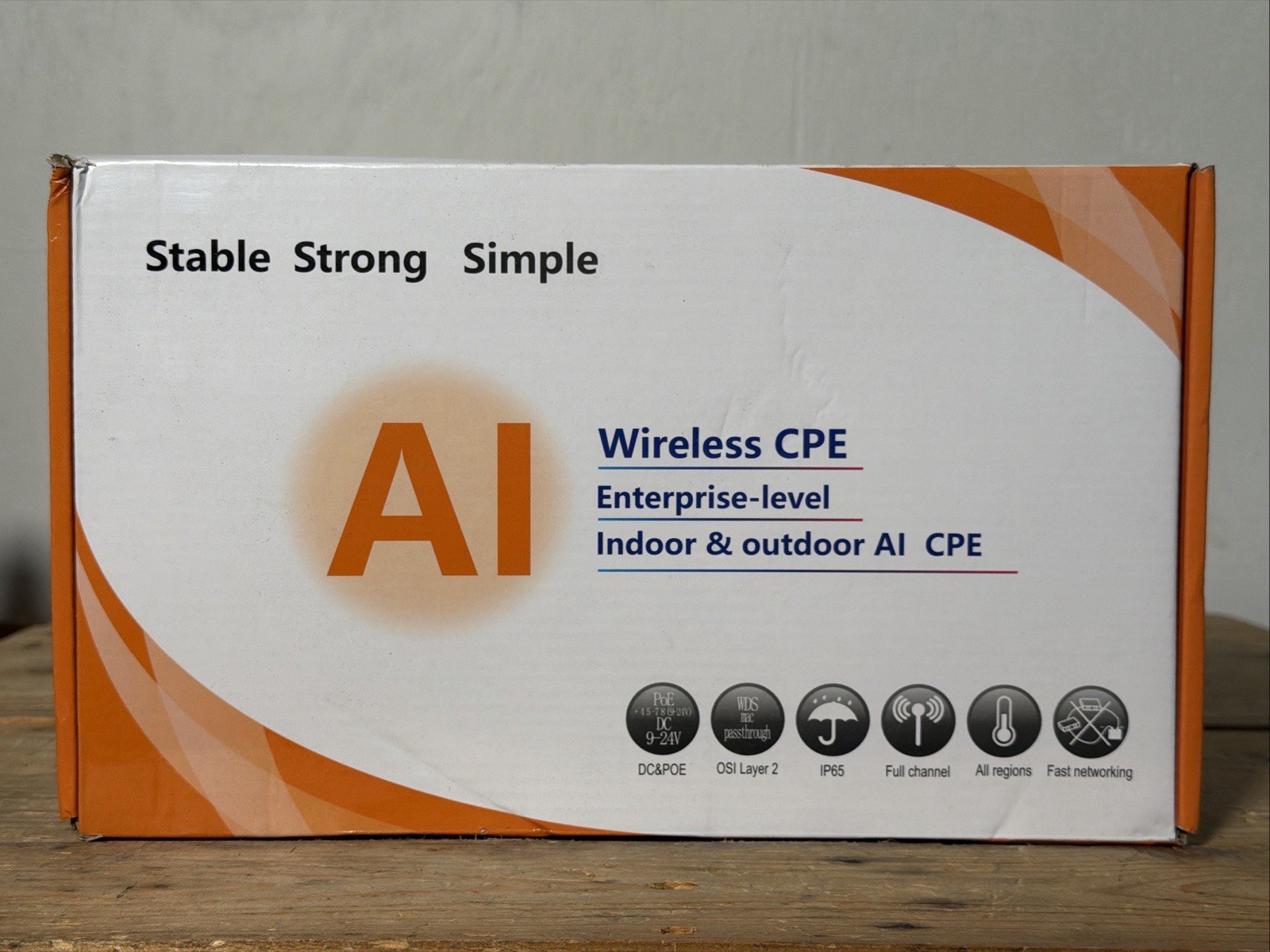 Wireless WiFi Bridge W/ 2 Gigabit Port,5.8GHz 5KM Point to Point Ethernet Bridge