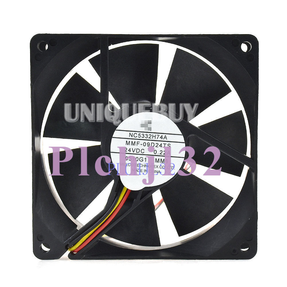 For Mitsubishi NC5332H74A MMF-09D24TS-MM6 24V 0.22A 3pin 90*90*25 MM Cooling fan