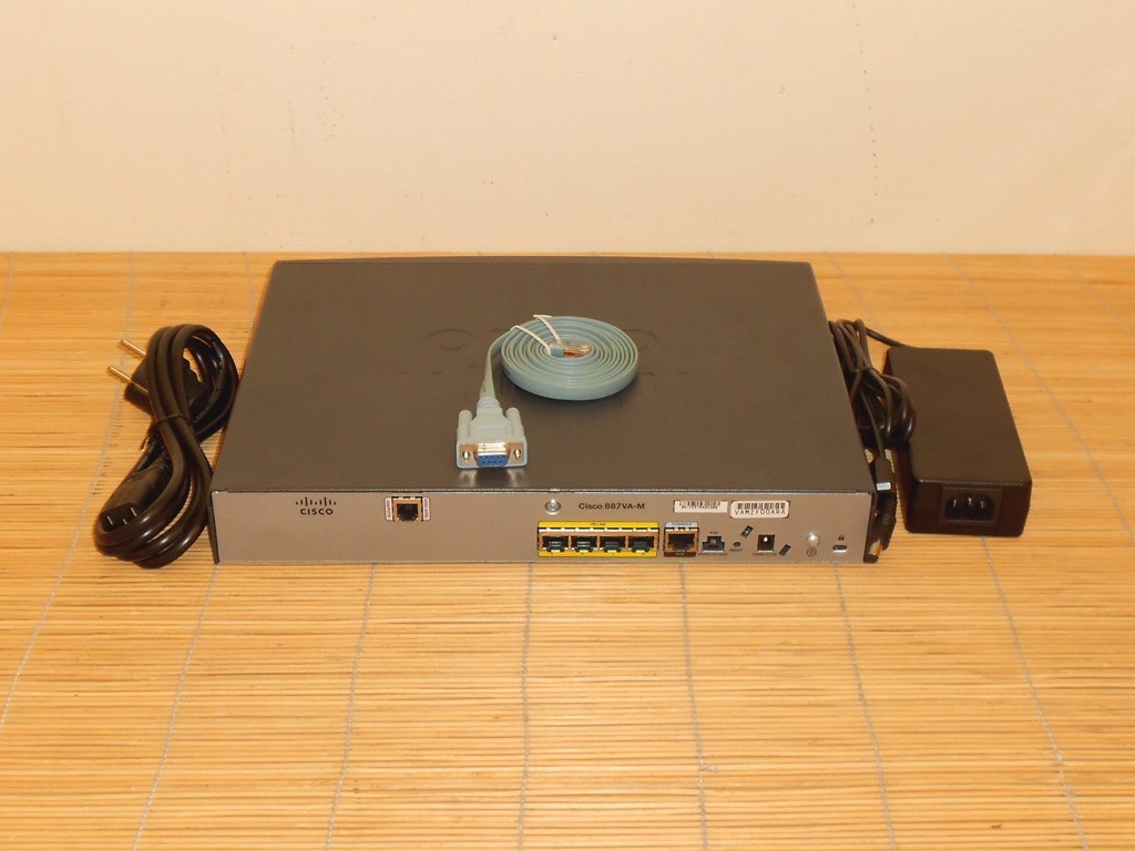 CISCO 887VA-M-K9 VDSL2/ADSL2+ Annex M over POTS Router
