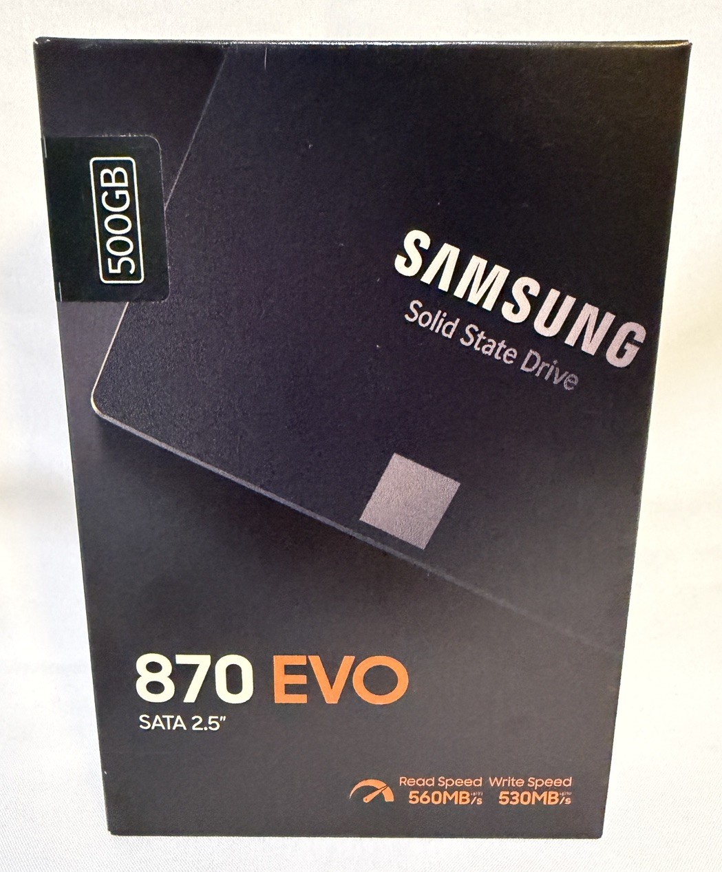 Samsung 870 EVO MZ-77E500B SSD 500GB SATA 2.5" - New Sealed 