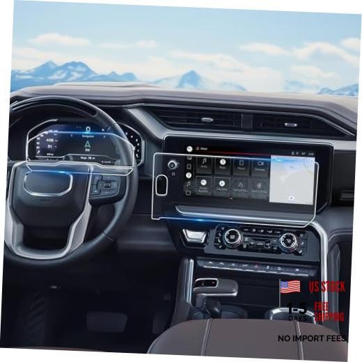 For 2PCS Glossy Tempered Glass 2022 Sierra 24-26(Buttons)Tempered Glass(2PCS)