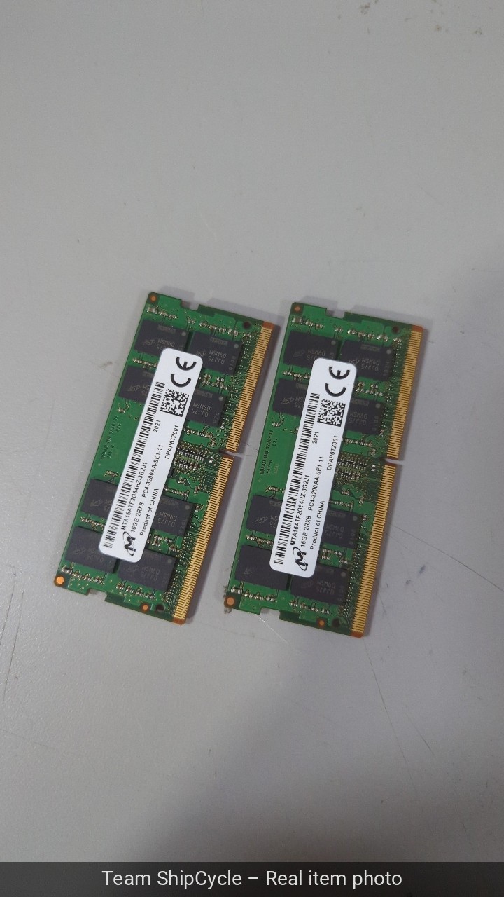 32GB 2x16GB DDR4 3200MHz PC RAM Kit  Dual Channel Memory G2U