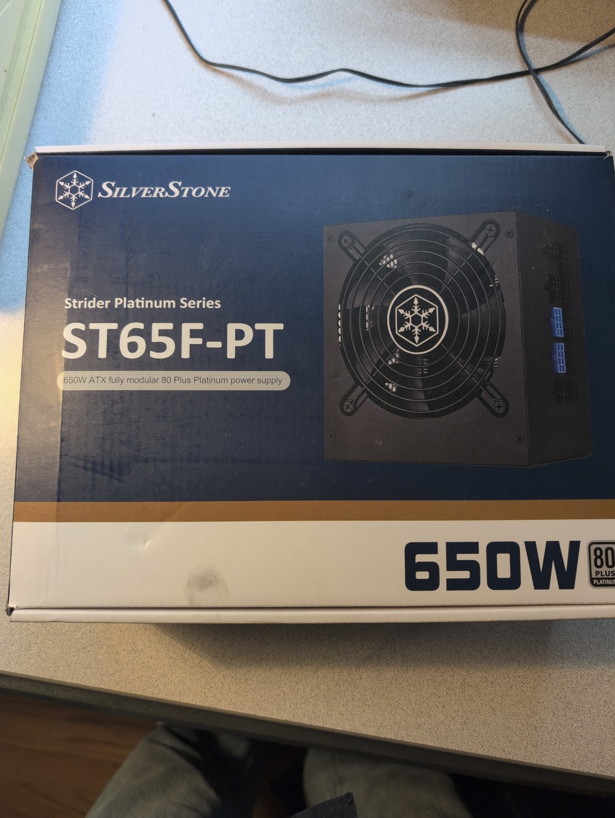 SilverStone Strider Platinum Series ST65F-PT 650W New