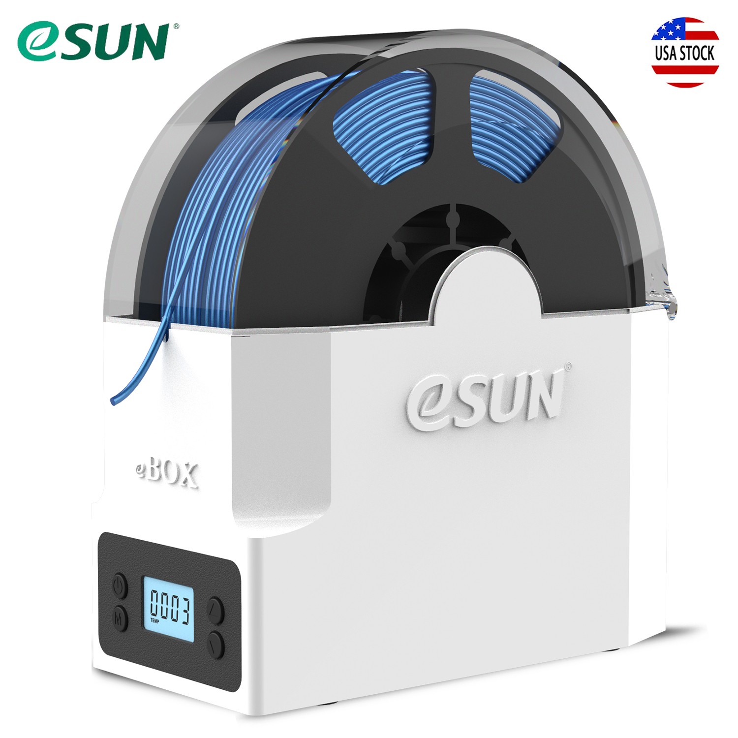 eSUN Space PI Filament Dryer Box 3D Printer Holder For PLA PLA+ PETG ABS 1.75MM