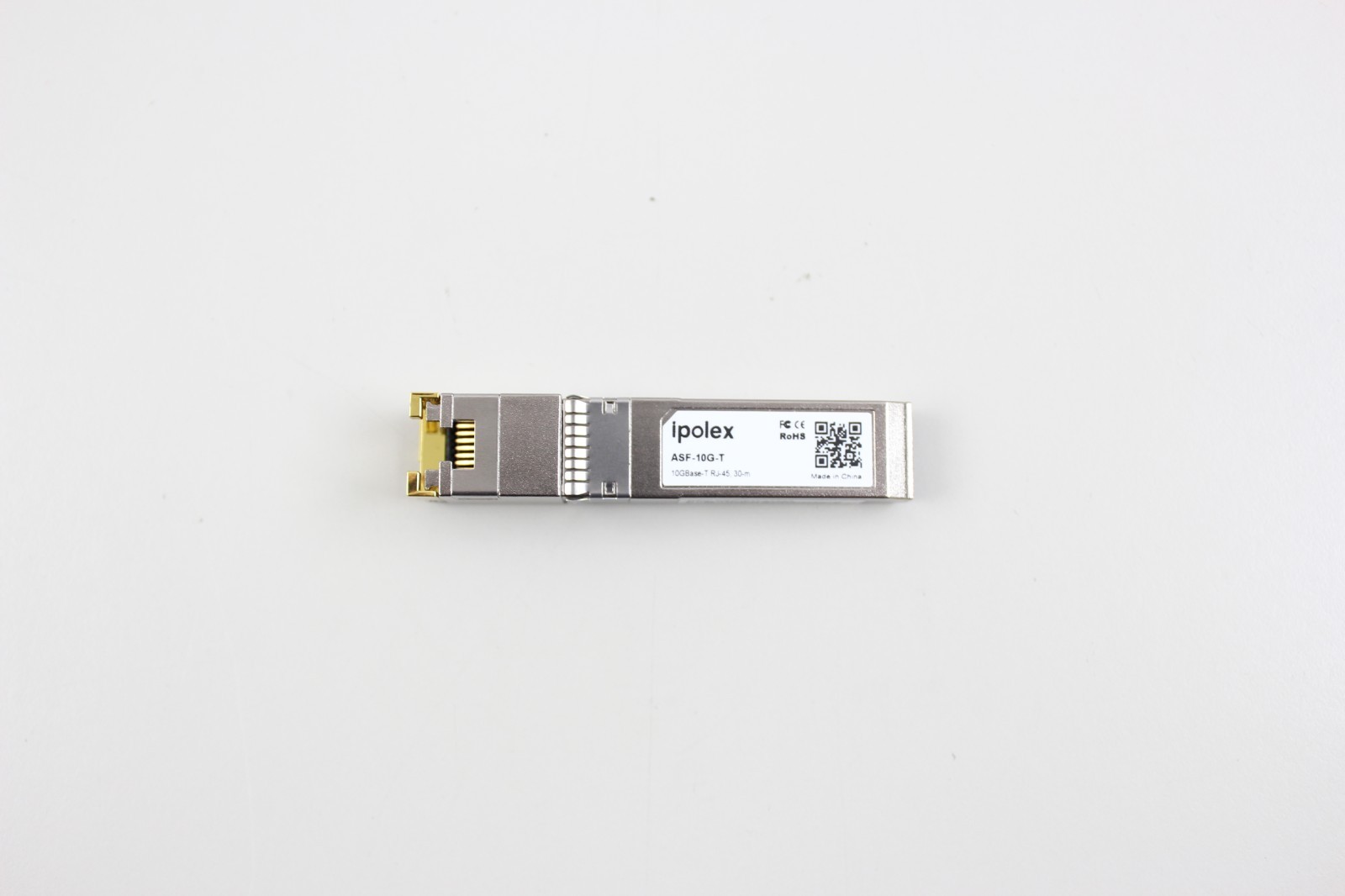 Ipolex ASF-10G-T 10GBase-T SFP+ RJ45 Copper Transceiver Module