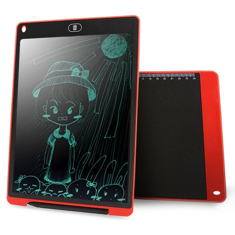 Tableta de escritura LCD portátil de 12 pulgadas, dibujo de grafiti, almohadilla