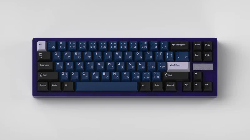 Ikki68 Aurora - Devoted Edition Bundle Keyboard & Keycap