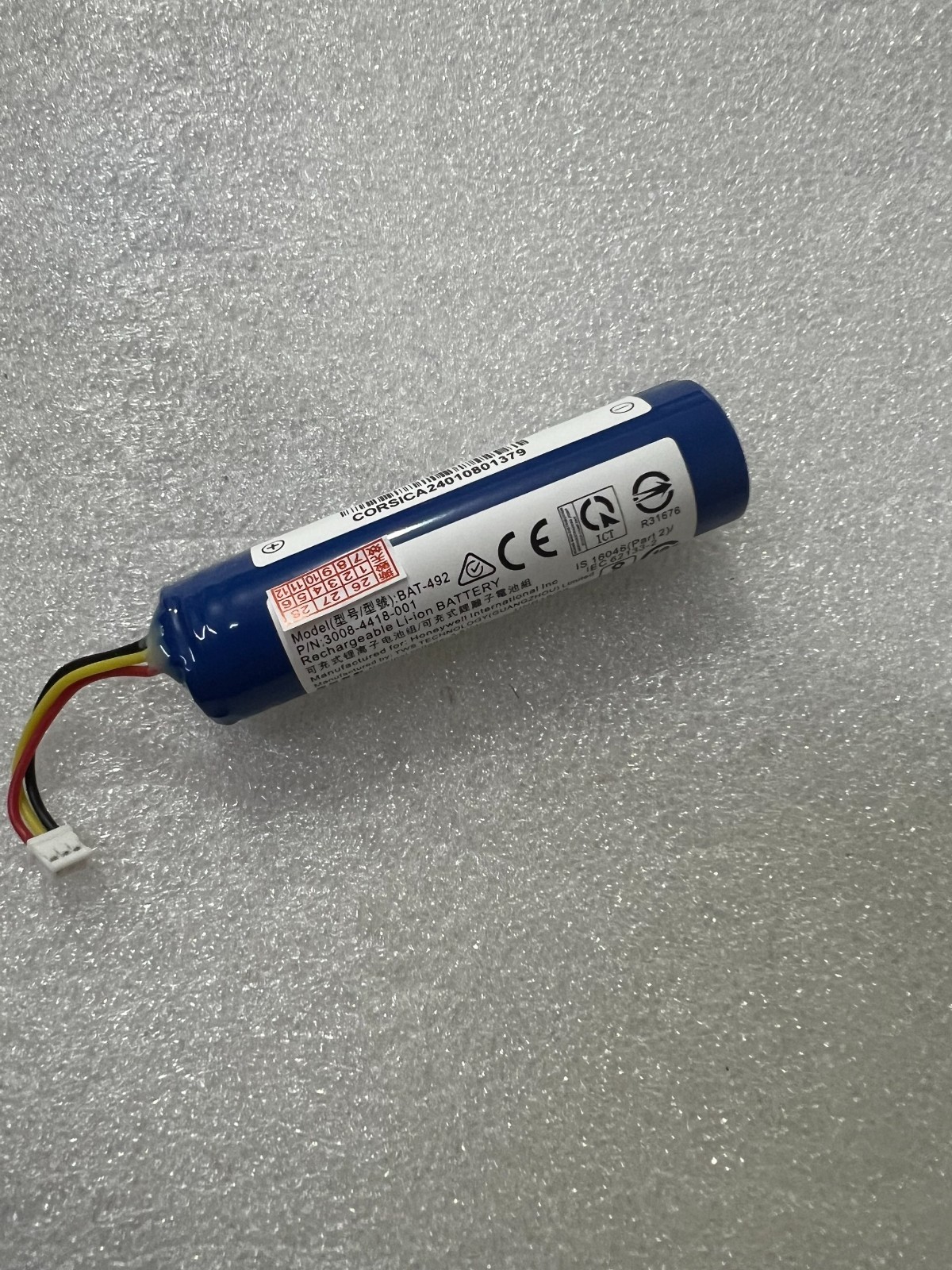 New Battery for Honeywell HH492 P/N: 3008-4418-001,BAT-492 Fast Delivery