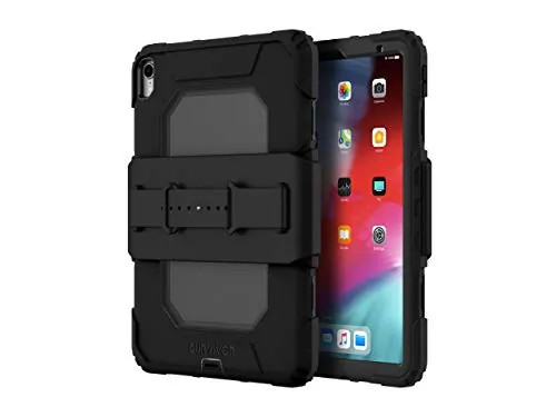GIPD-002-BLK GRIFFIN SURVIVOR ALL-TERRAIN (W/ HAND STRAP) FOR IPAD PRO 11 ) - BL