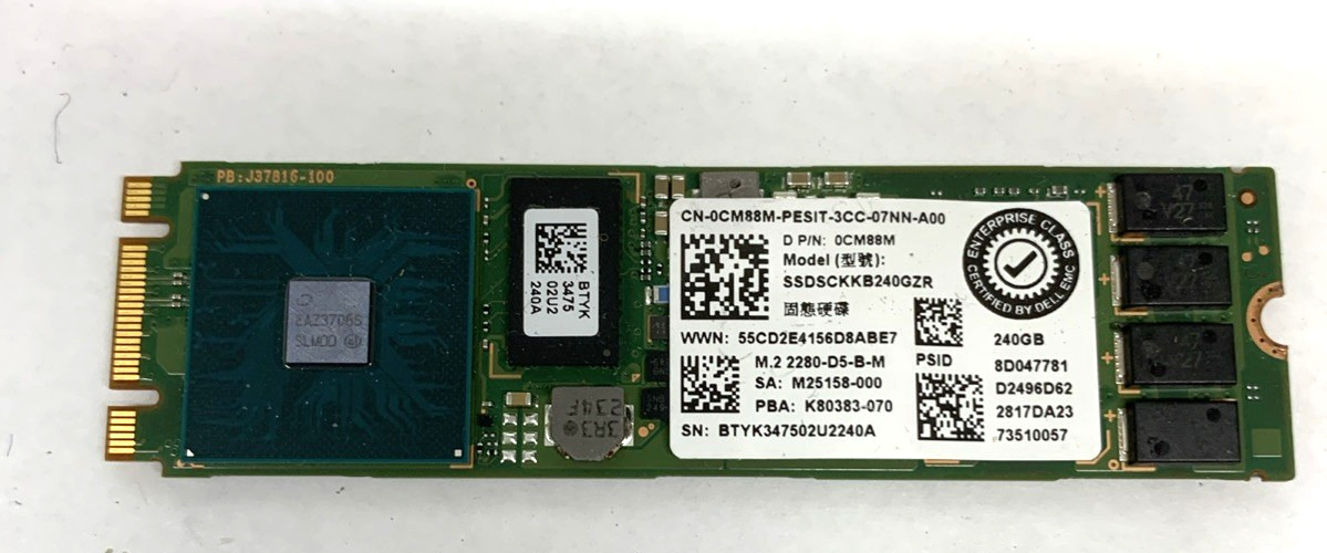 Dell CM88M BOSS 240GB 6Gb/s SATA M.2 SSD SSDSCKKB240GZR Solid State Drive