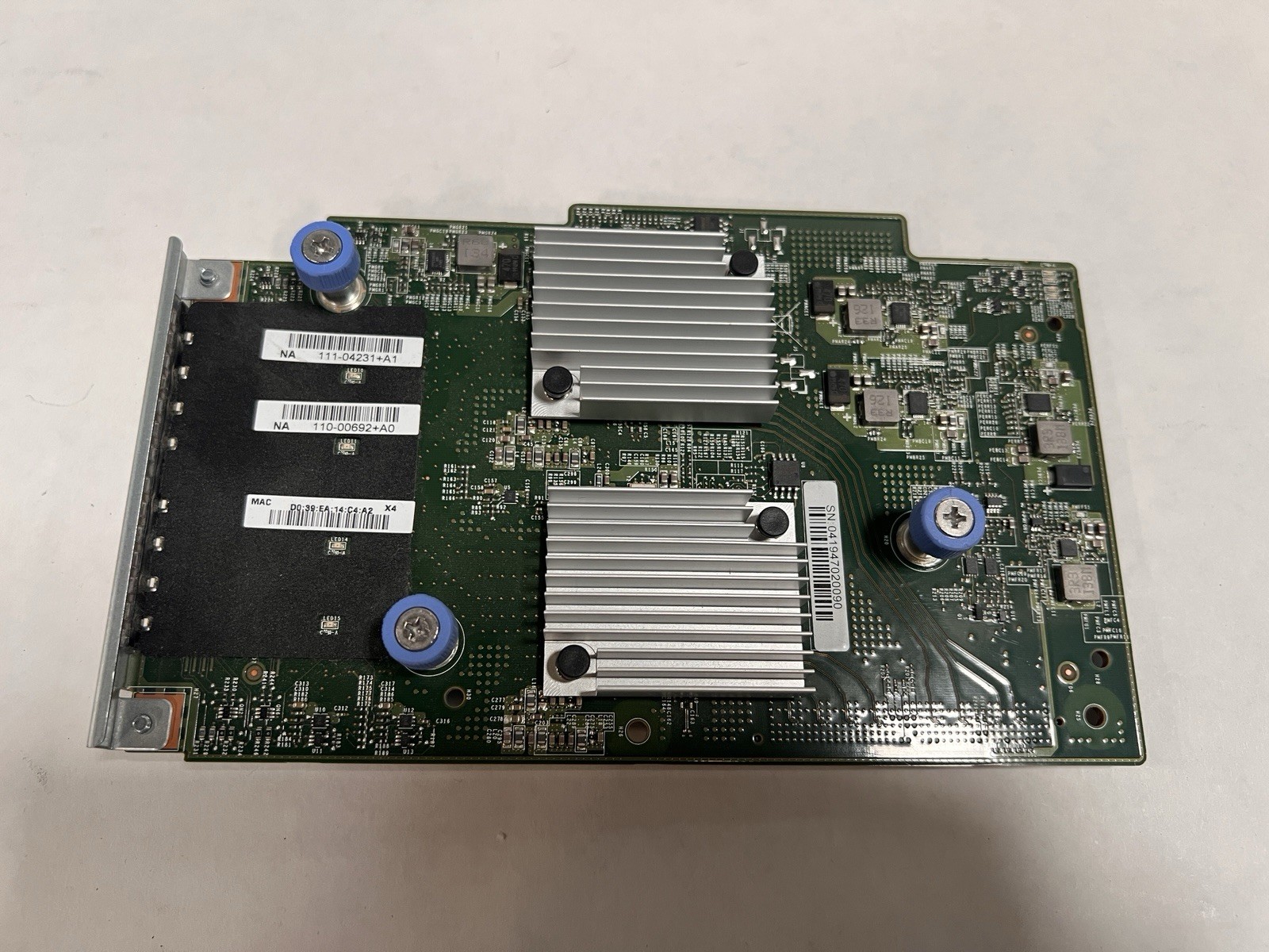 NetApp X1161A 111-04231 25GbE 4-Port SFP Mezzanine Card AFF-A400 FAS8300