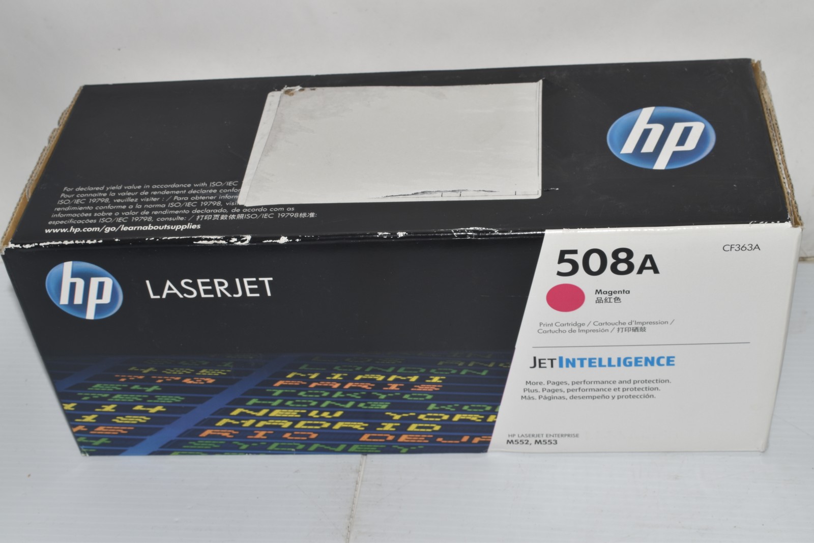 HP 508A (CF363A) Magenta Toner Cartridge  (#3883)
