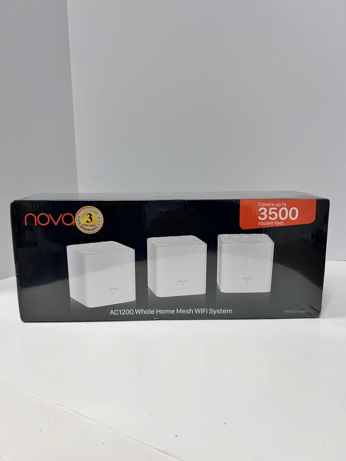 Tenda Nova MW3 AC1200 WHOLE-HOME MESH WIFI SYSTEM (3-PAC)