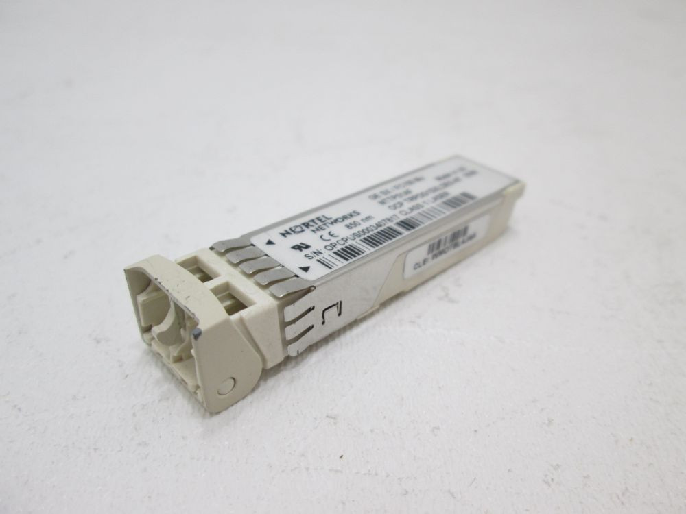 Nortel NTTP51AF, WMOTBL4JAA GE SX/ FC100 Mx SFP transciever Module 
