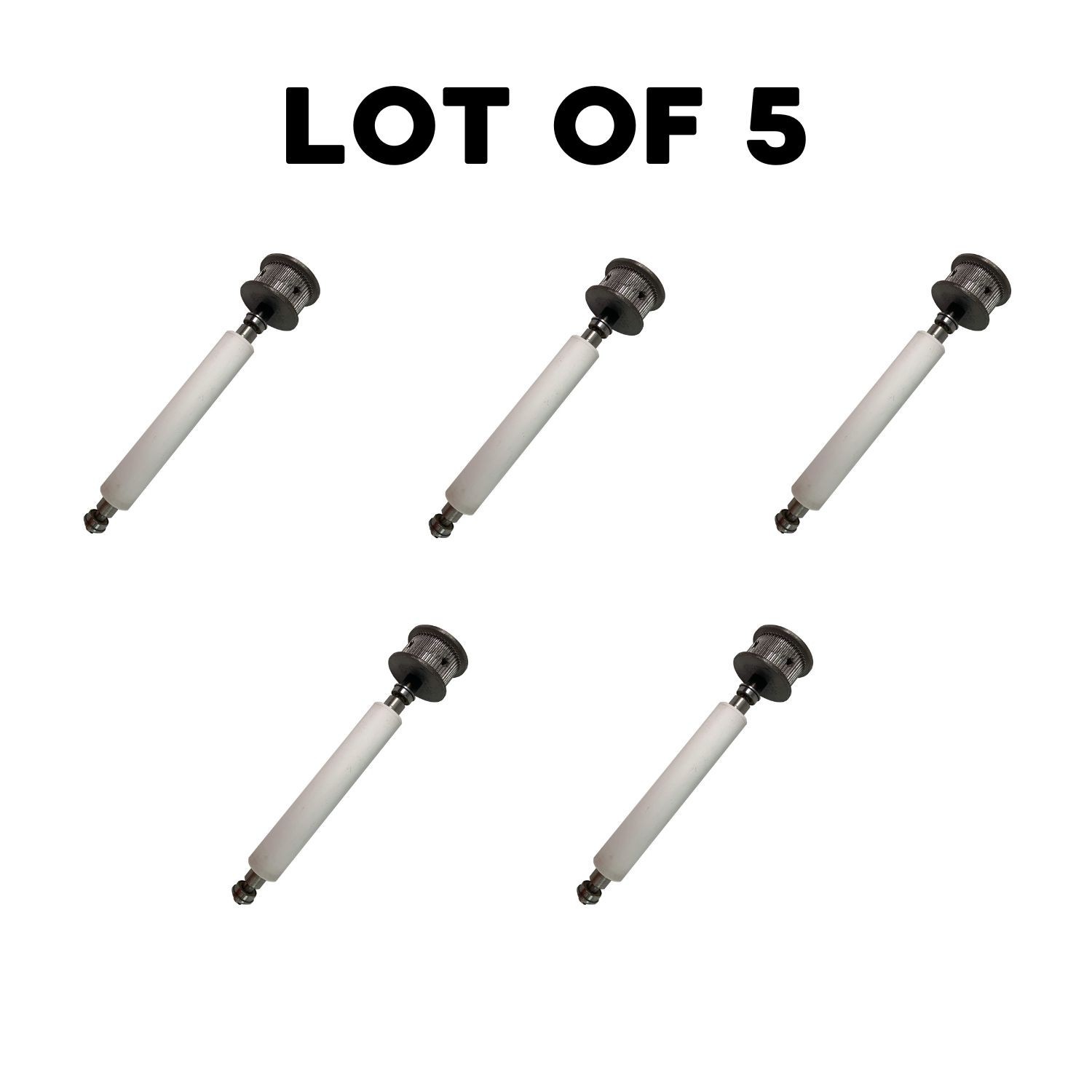 LOT OF 5✅Genuine Zebra G41011M Platen Roller for 105SL Plus 110Xi3/+ 110Xi4