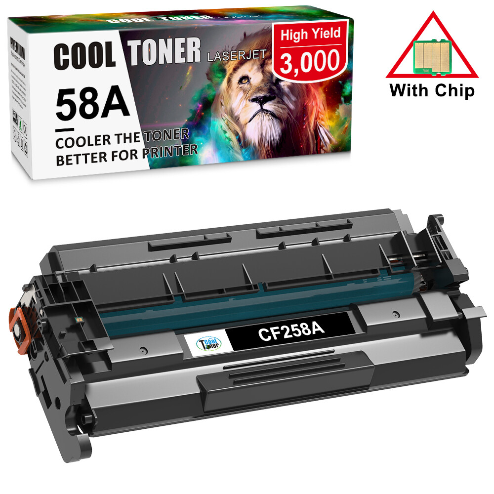 CF258A CF258X 58A 58X Toner WITH CHIP for HP LaserJet Pro M404dw MFP M428fdw lot