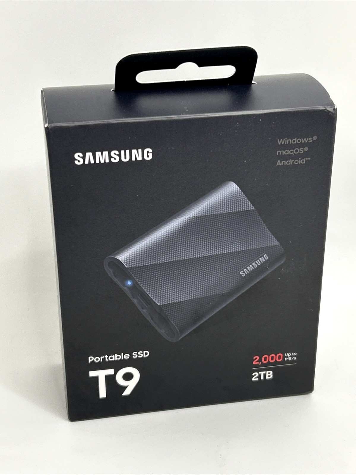 Samsung T9 (2TB) Portable External SSD USB 3.2 Gen 2x2, Black *NEW SEALED*