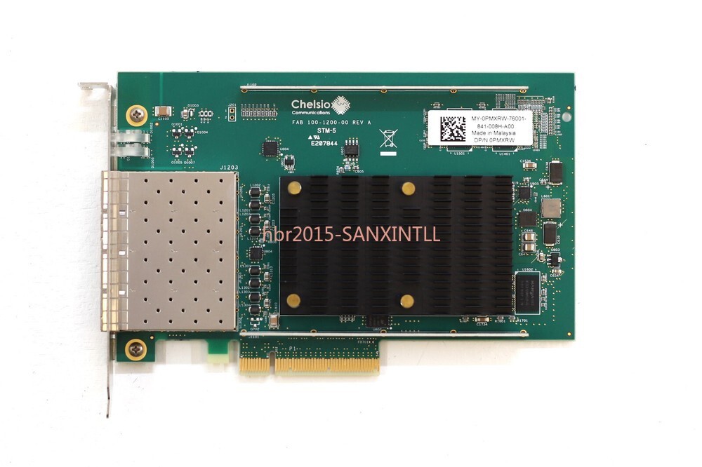 Dell Chelsio T540-CR Quad-Port 10GbE SFP PCIe Network Adapter 0PMXRW 0P61WM