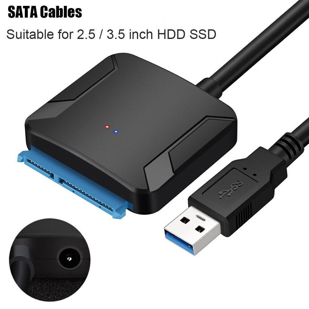 High Speed USB 3.0 to 2.5" 3.5" SATA III Hard Drive AdapterSATA to USB Converter
