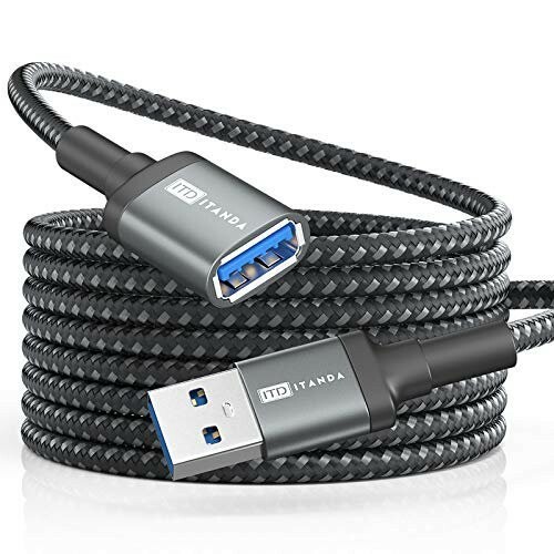 🔥Itanda USB Extension Cable 10FT Type A Male to Female USB 3.0 Extension Cord🔥