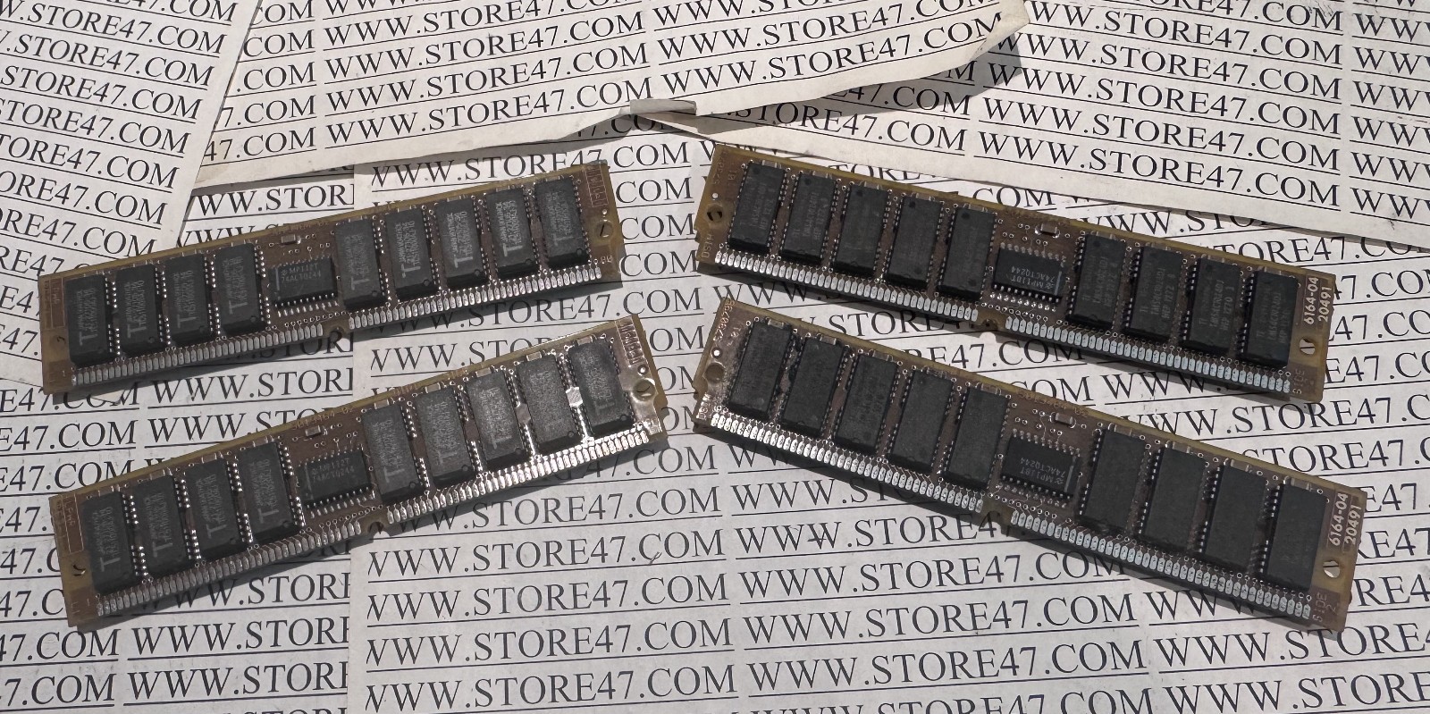 4pc LOT VINTAGE Digital Equipment DEC 50-19464-02 2 MB 100 ns SIMM 5019464-02