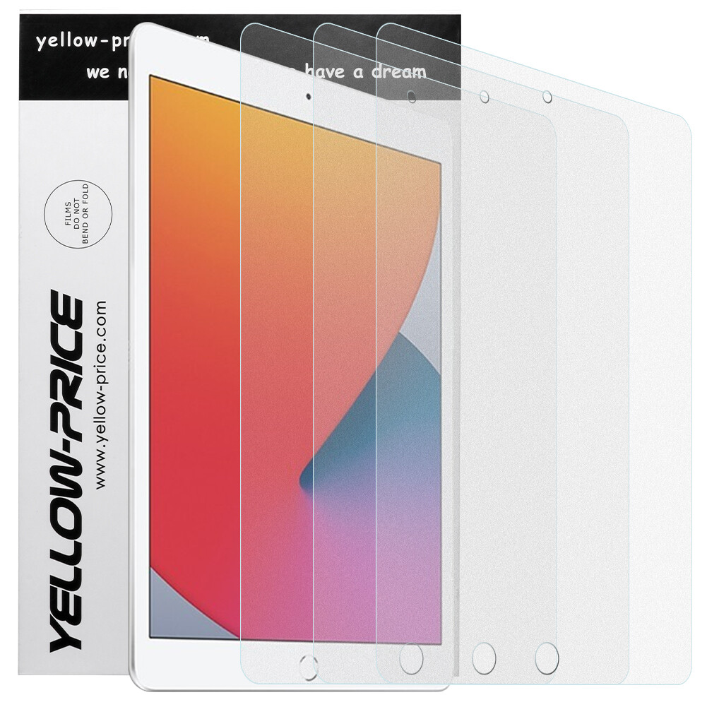 [3 Pack] Anti-Glare Screen Protectors Fits iPad 8th 10.2" 2020 Also Smooth Touch