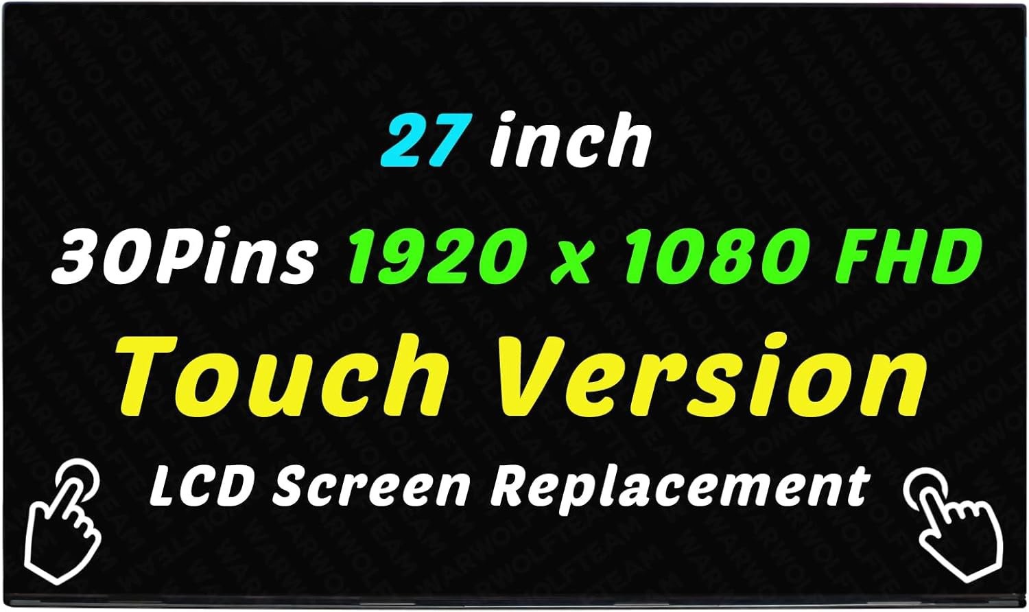 27" M84857-001 LCD PANEL TOUCH SCREEN for HP AIO 27-CB1180 27-CB1277C 27-CB0244
