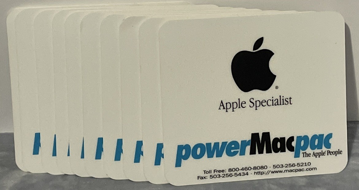 RARE Vintage Apple Mouse Pads Lot 10 – PowerMacPac The Apple People Dealer Promo