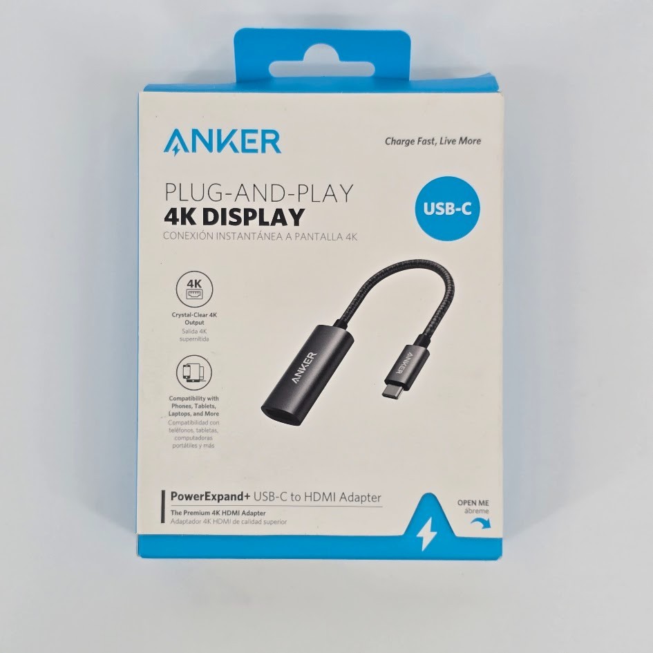 Anker Plug-and- Play USB-C to HDMI Adapter - Black
