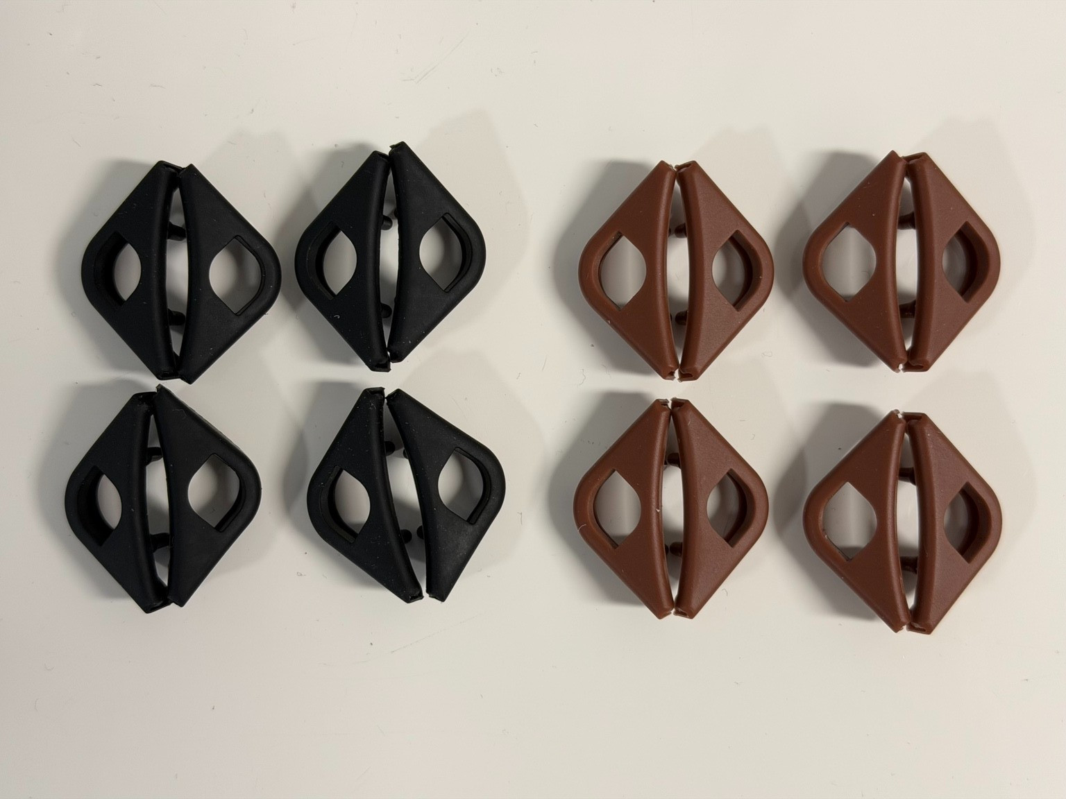 Noctua NA-SAVP1 NA-AVP1 Anti-Vibration Pads 8x Black 8x Brown 120mm 140mm